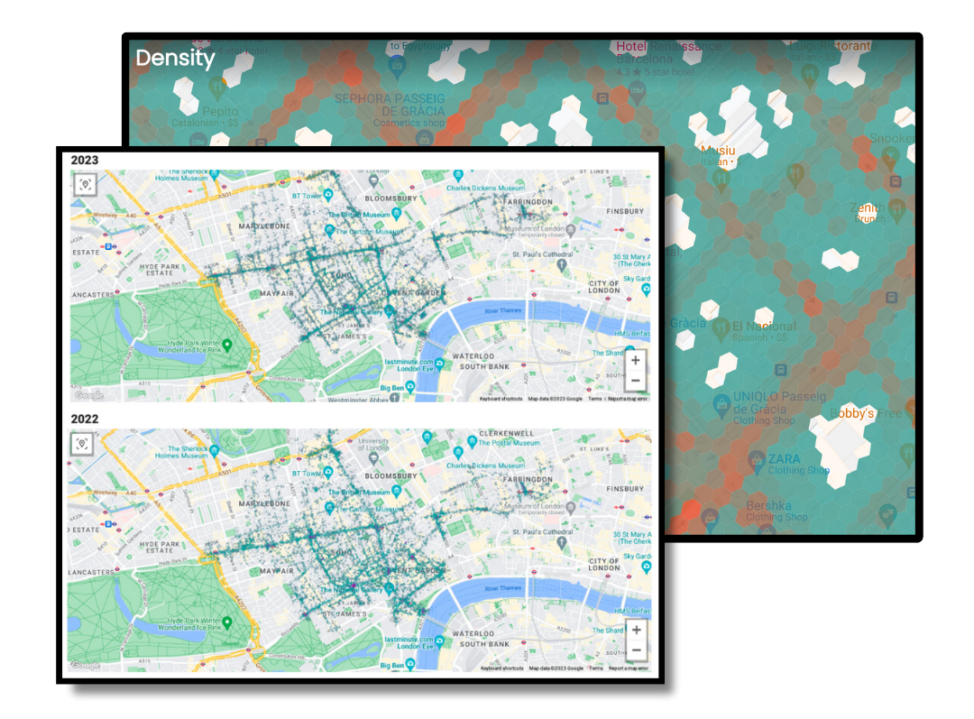 Identify your customer and consumer movement patterns with Huq's location data