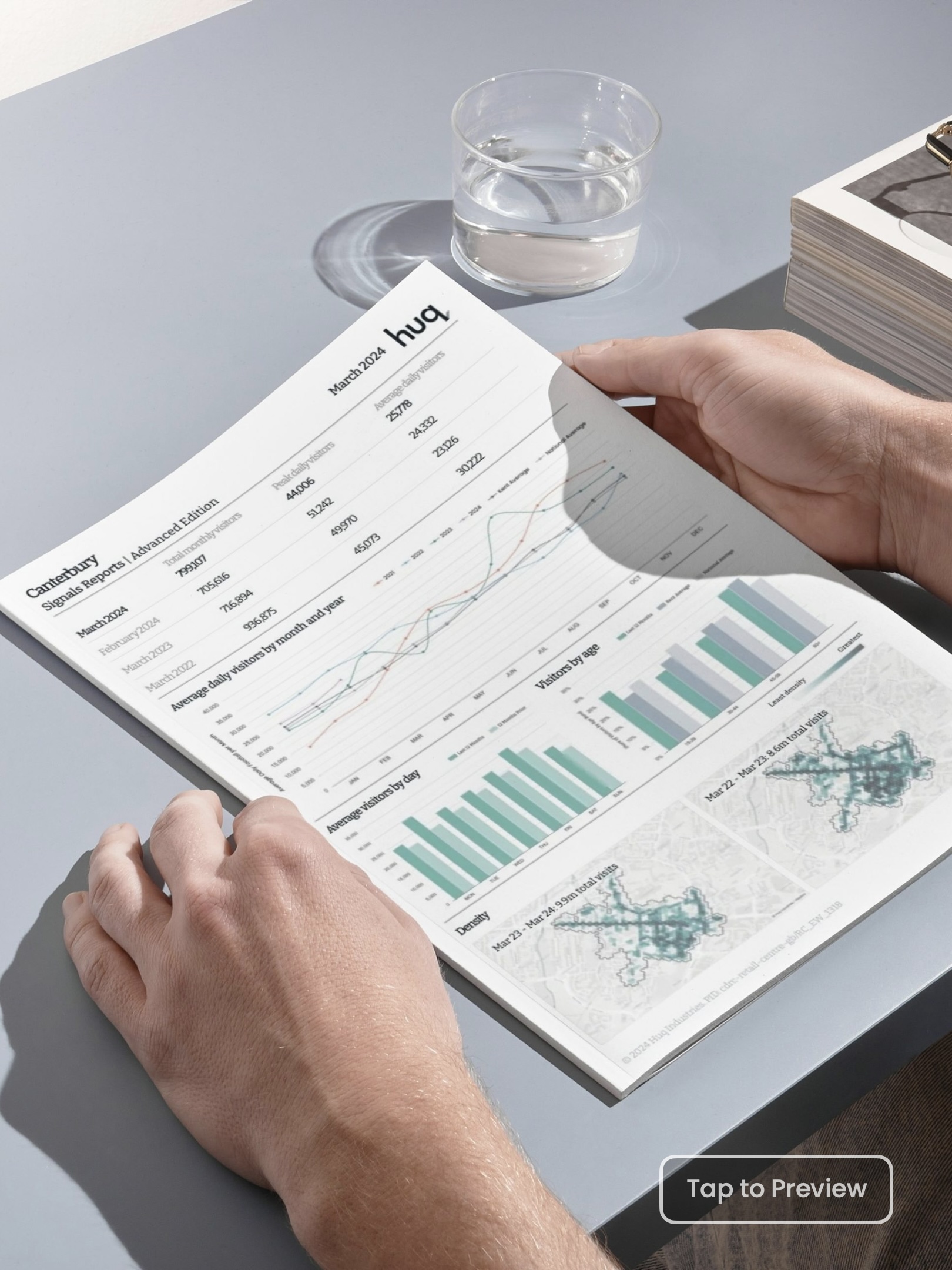 Preview of Huq Footfall report